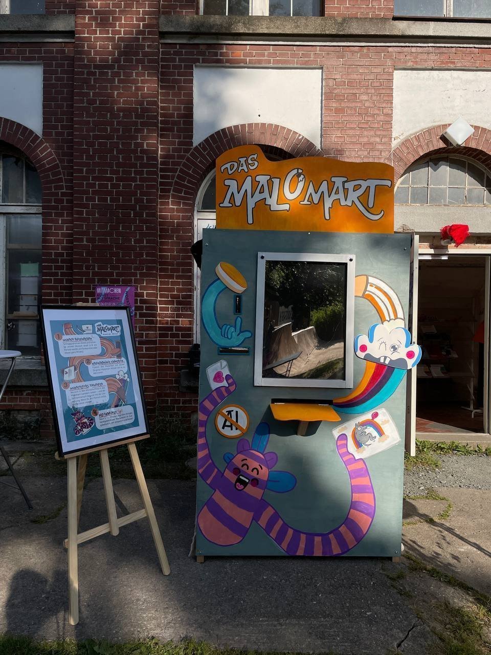 Das Malomart Zeichenautomat